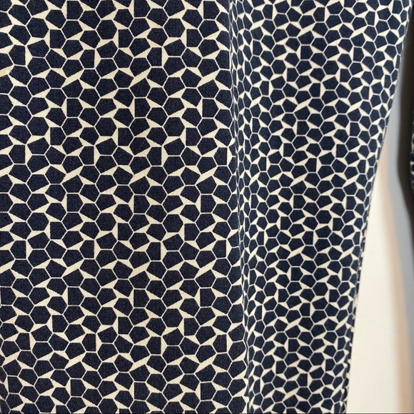 Tory Burch | Patterned Stretch Trouser Pants Size 12 - Picture 7 of 13